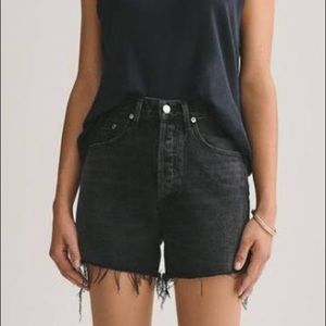 Agolde Dee Super High-Rise Cutoff Shorts
